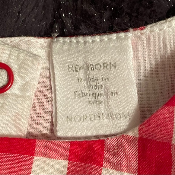 Nordstrom Newborn Flutter Picnic Romper - Picture 8 of 14